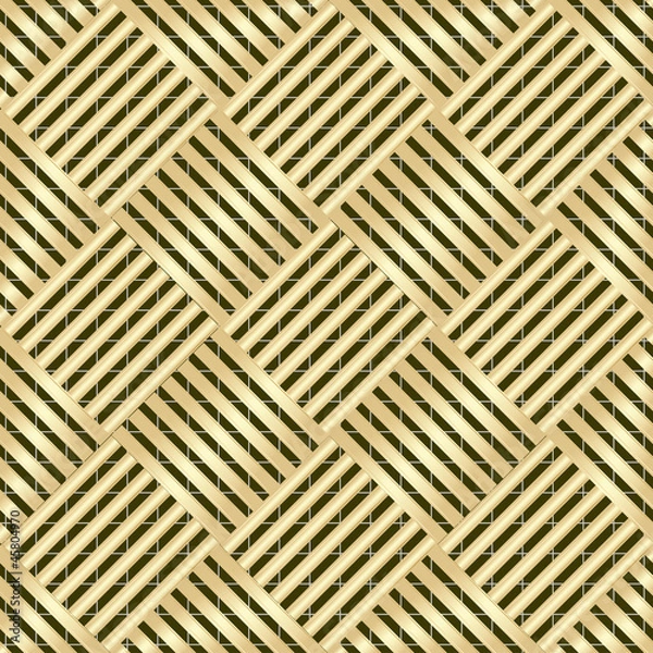 Obraz gold wattled structure