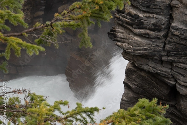 Obraz Athabasca Falls Waterfall Jasper