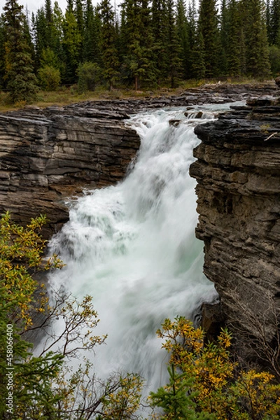 Obraz Athabasca Falls Waterfall Jasper