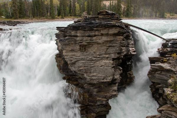 Obraz Athabasca Falls Waterfall Jasper