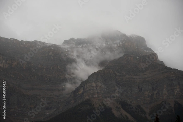 Obraz Where snow and clouds meet