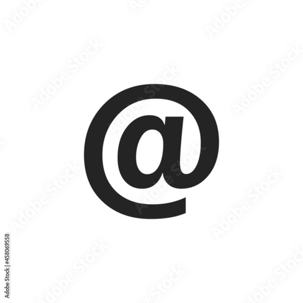 Obraz e mail sign