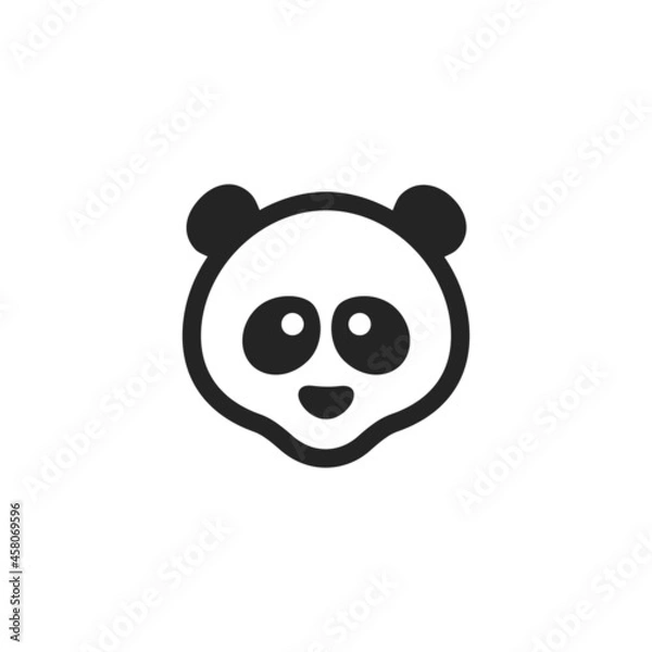 Obraz panda bear cartoon