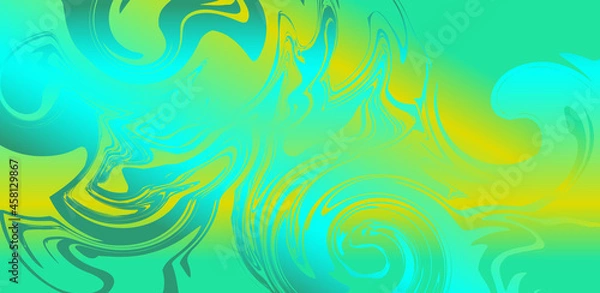 Fototapeta Elegant cover with liquid design. Vector background set in orange tones. Luxury template with abstract marble texture. VIP, premium design, luxury fashionable pattern for cosmetics, perfum, streetwear