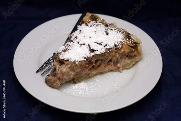 Obraz Banane-Schokolade-Tarte Stück