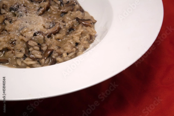 Fototapeta Champignons-Risotto Detail