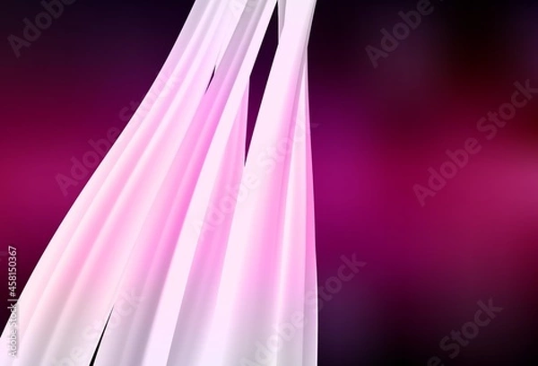Fototapeta Dark Pink vector blurred template.