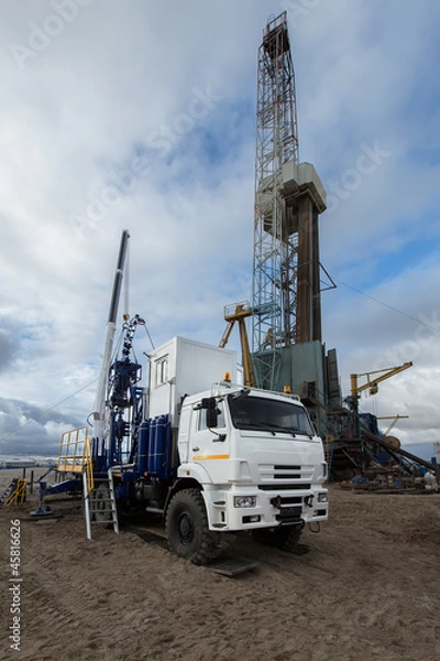 Obraz geological equipment