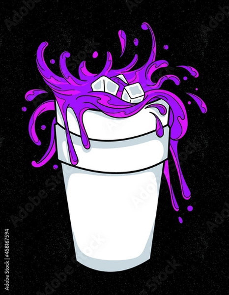 Obraz party cup glass lean