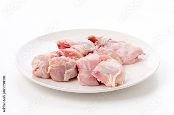 Fototapeta 若鶏ぶつ切り肉