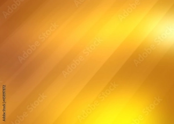 Fototapeta Blur striped yellow glass abstract texture half transparent effect. Empty geometric background.