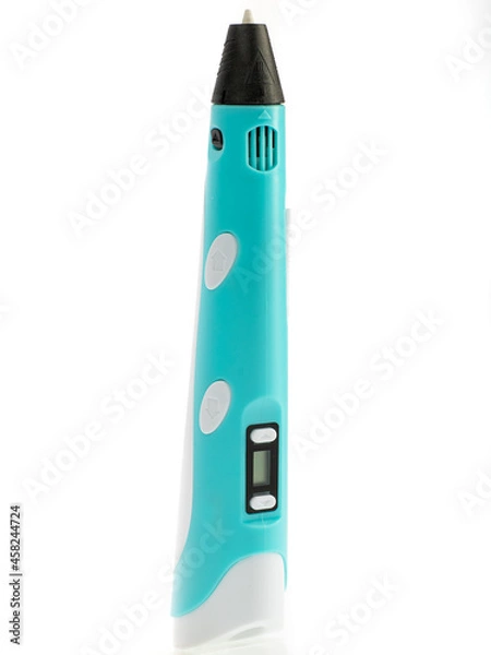 Fototapeta 3d light green handle for colored plastic crafts