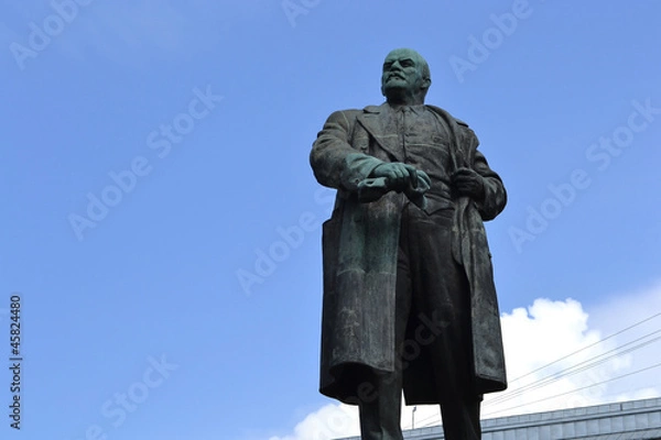 Obraz Lenin statue in Vyborg