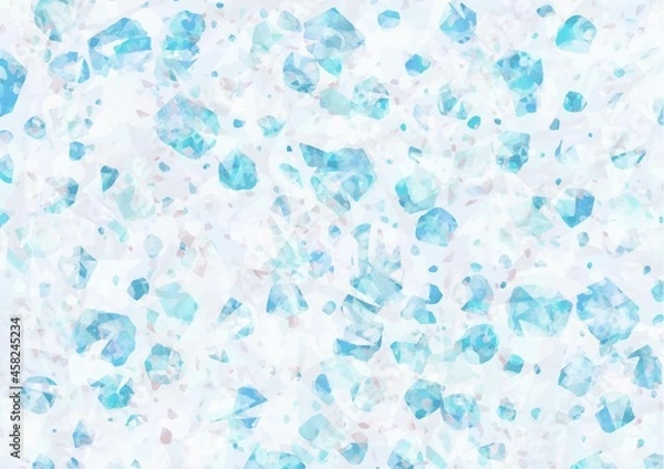 Obraz キラキラ水色のテクスチャ背景
