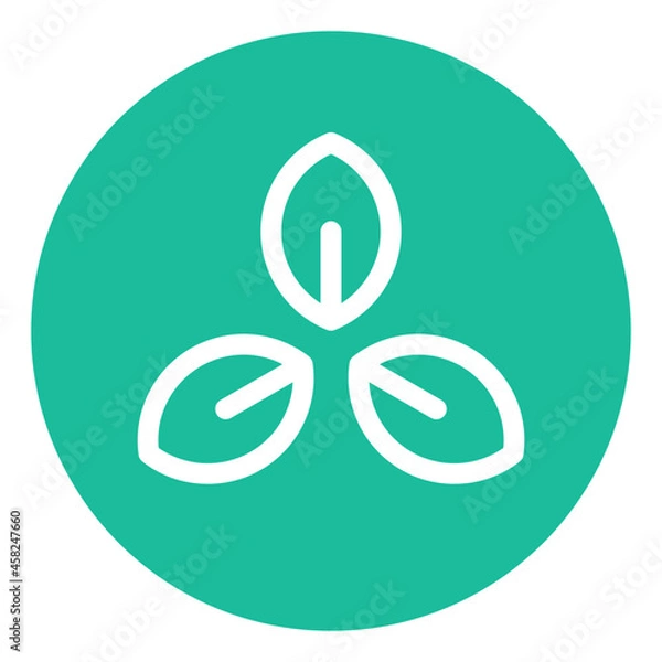 Fototapeta Leaf icon