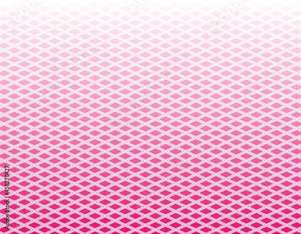 Obraz 菱模様　和柄の背景素材