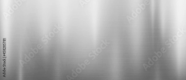 Obraz Metal silver texture  background
