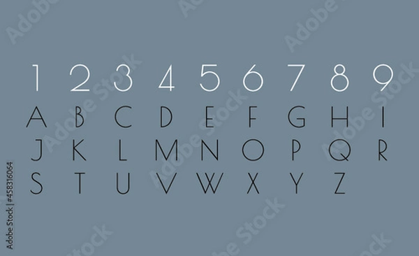 Obraz Numerology Chart