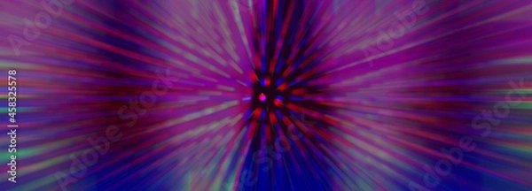 Obraz An abstract psychedelic burst background image. 