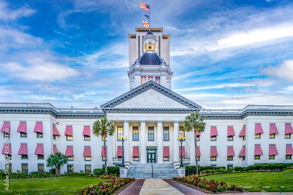 Obraz Illuminated Florida State Capitol