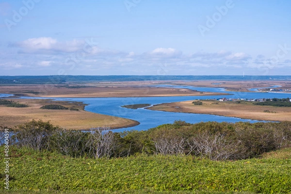 Obraz 初秋の北海道の道東