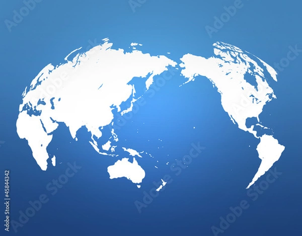 Obraz 世界地図