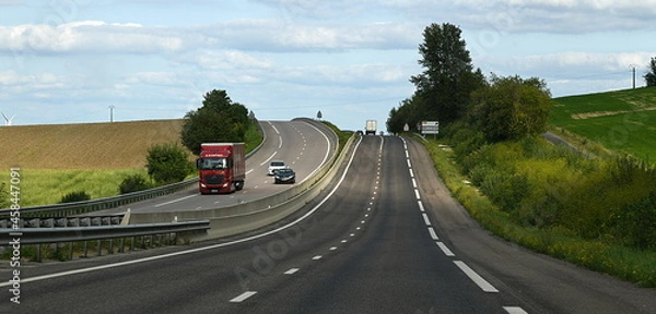 Obraz autoroute