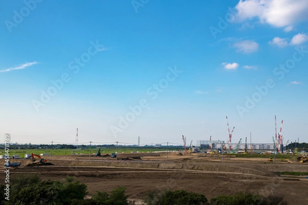 Fototapeta 造成工事・建設現場