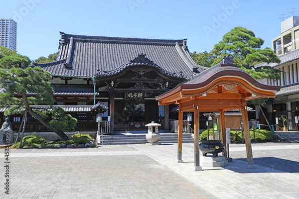 Obraz 泉岳寺の本堂