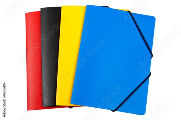 Obraz Colour folders isolated