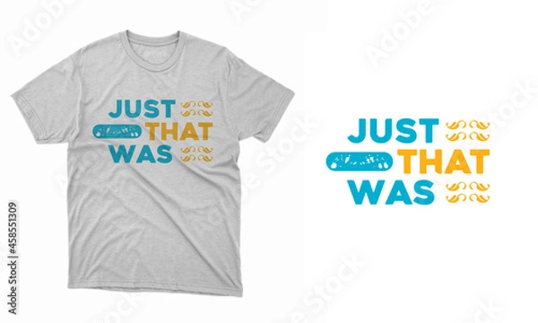 Obraz T-shirt design template layout