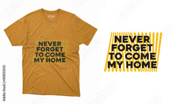 Obraz T-shirt design template layout