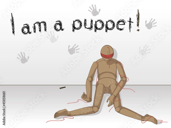 Fototapeta puppet