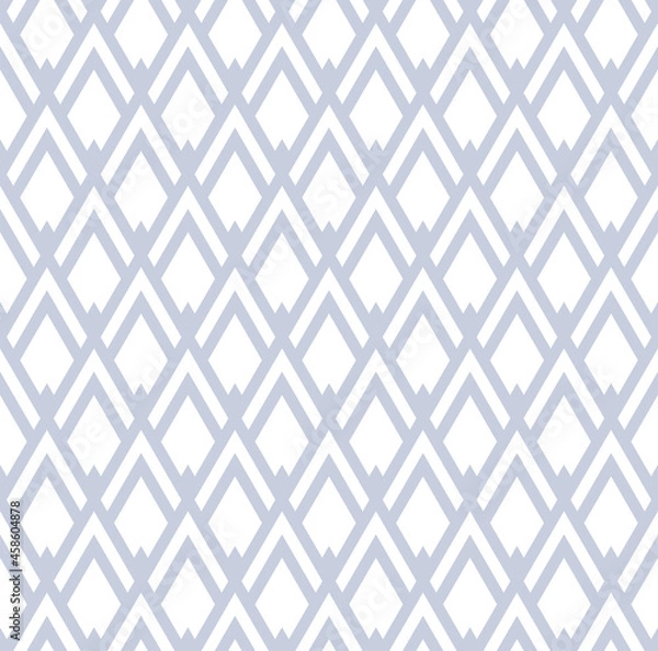 Fototapeta Abstract seamless geometric diamonds pattern.