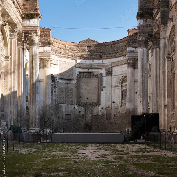 Obraz old abandoned church