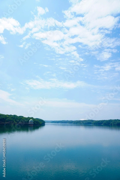 Obraz blue sky and clouds