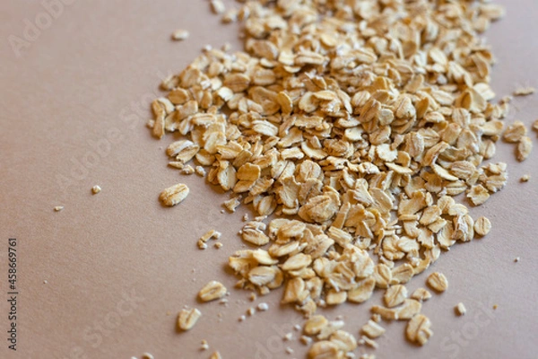 Obraz オートミールのアップ