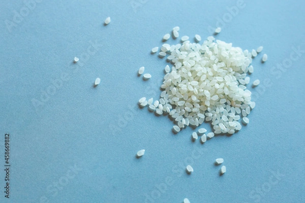 Obraz 水色背景のお米