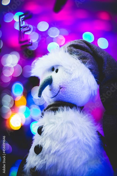 Fototapeta Christmas Snowman