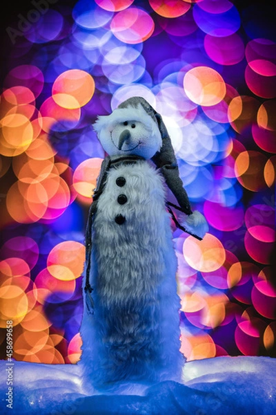 Fototapeta Christmas Snowman