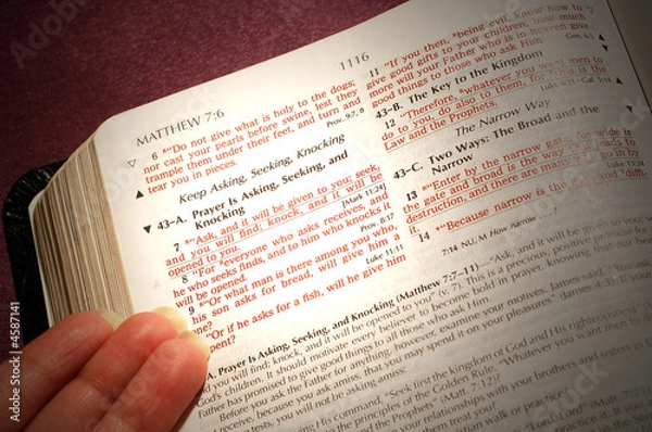 Obraz Ask and you will receive