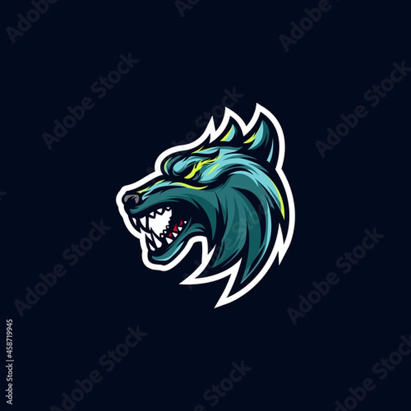 Obraz wolf mascot