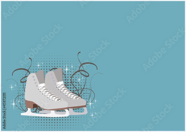 Obraz Skate background