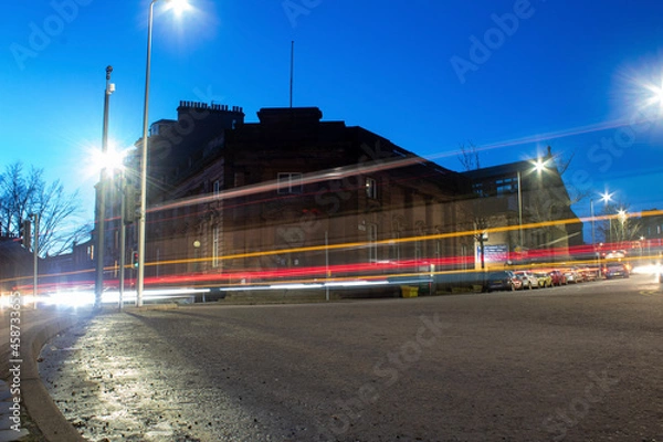 Fototapeta traffic in the city