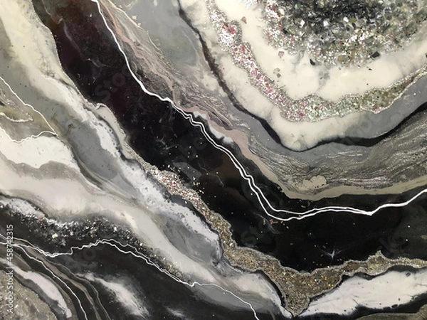 Fototapeta geode texture ornament background