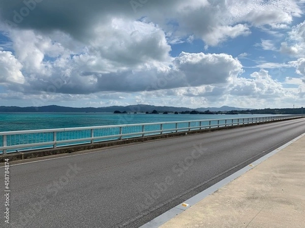 Fototapeta 古宇利大橋 古宇利島 沖縄県