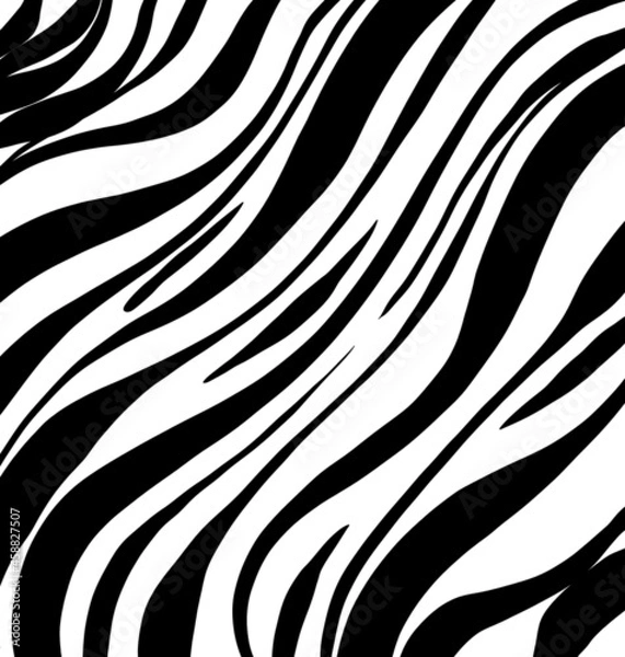 Fototapeta zebra skin texture
