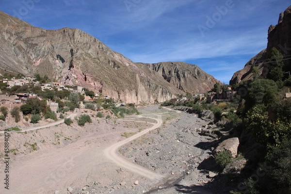 Fototapeta Iruya, the tiny mountain town in northern argentina