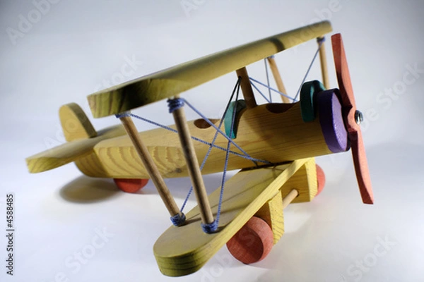 Obraz avión madera 1