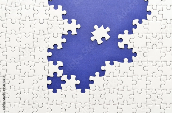 Obraz ジグソーパズル　紺色